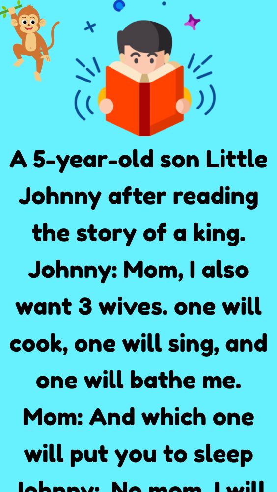 A 5 Year Old Boy Reading Story Of A King