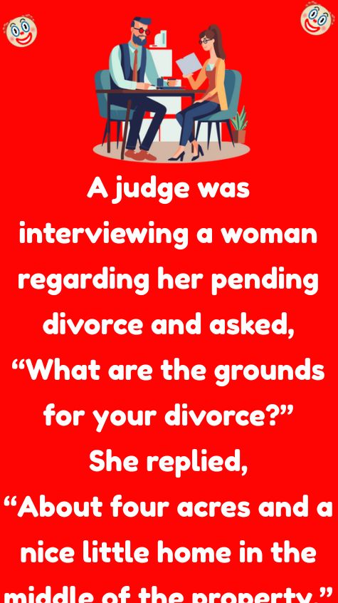 A Judge Was Interviewing A Woman