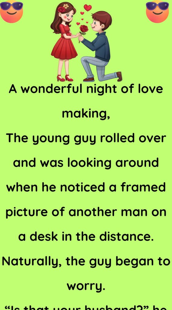 A wonderful night of love making