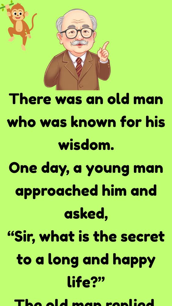 An Old Man Who Was Known For His Wisdom