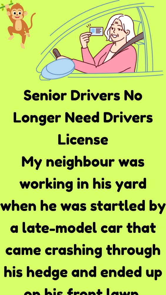 Senior Drivers No Longer Need License