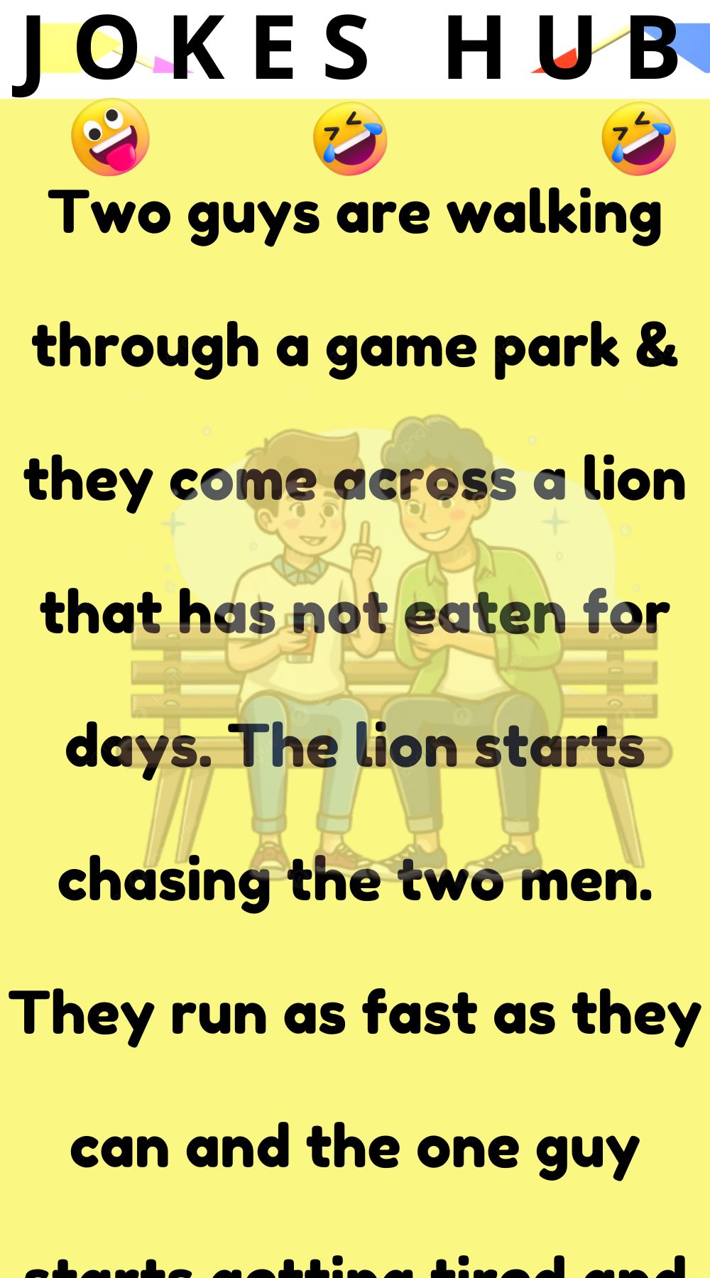 Two guys are walking through a game park